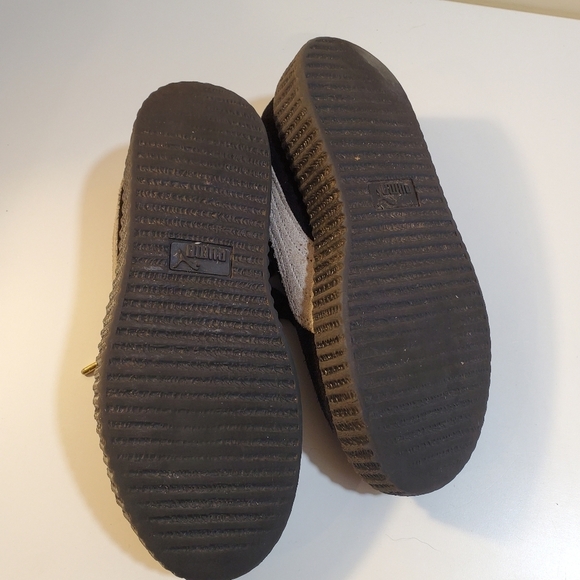 Puma Fenty by Rhianna black creepers womens sneakers size 8 - Picture 8 of 12